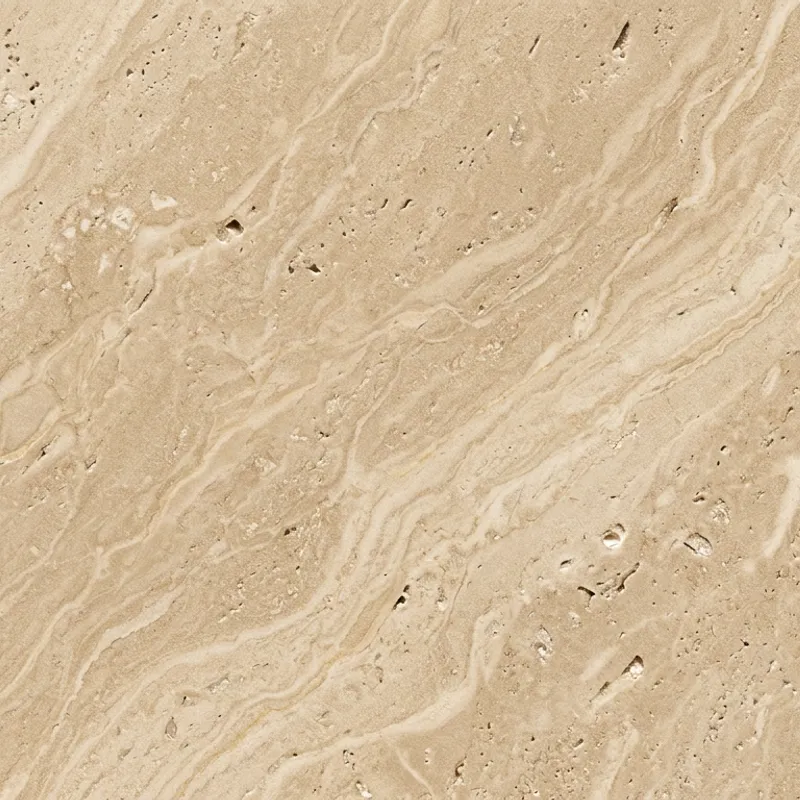 Honed travertine texture